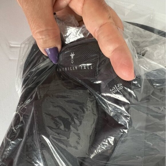 American Tall-Everyday Comfort Tapered Fit Pants-Heron Grey. Size:40Wx38L (1651) - Picture 5 of 13